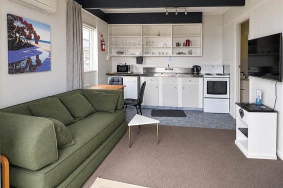 studio apartment sofa